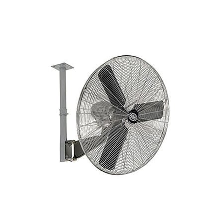 Global Industrial Fan, Ceiling Mount, 24 in Blade Dia, 120V 795753